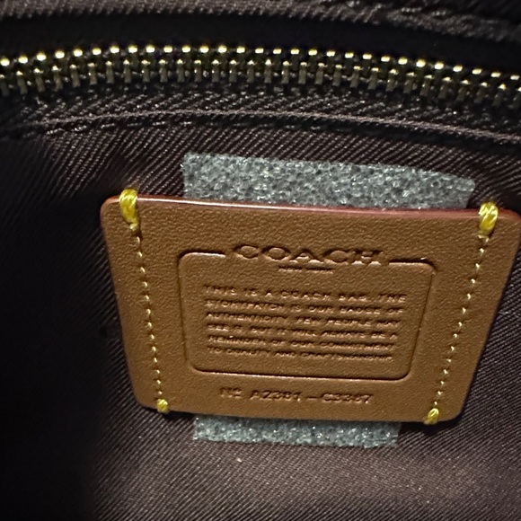 Coach Pink and Tan Wristlet - Picture 6 of 9